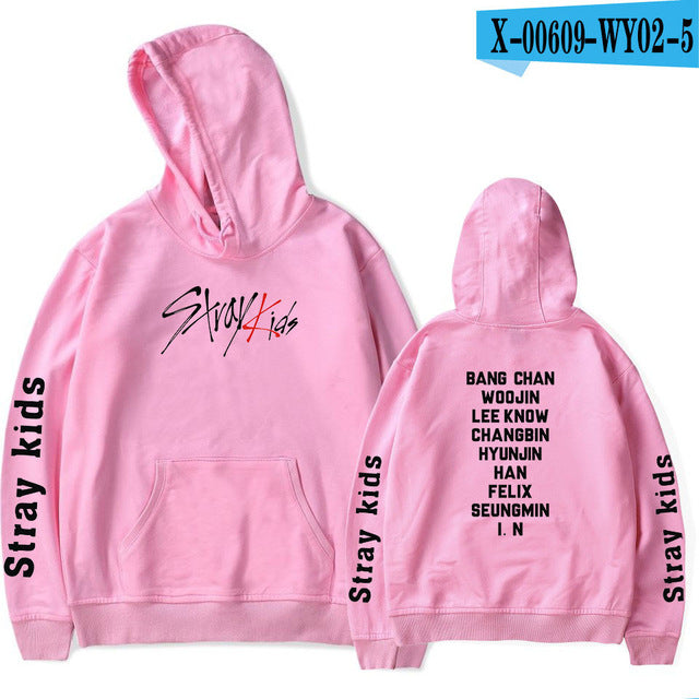 StrayKids 2020 World Tour Long Sleeve Hoodie