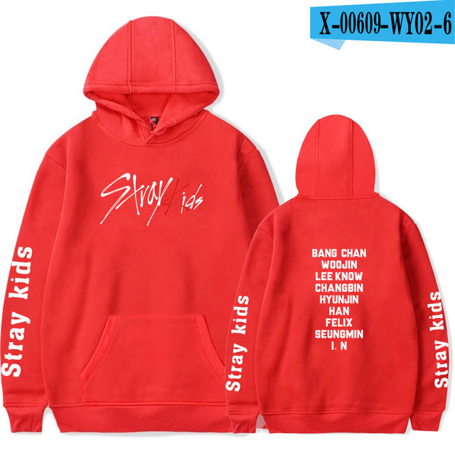StrayKids 2020 World Tour Long Sleeve Hoodie