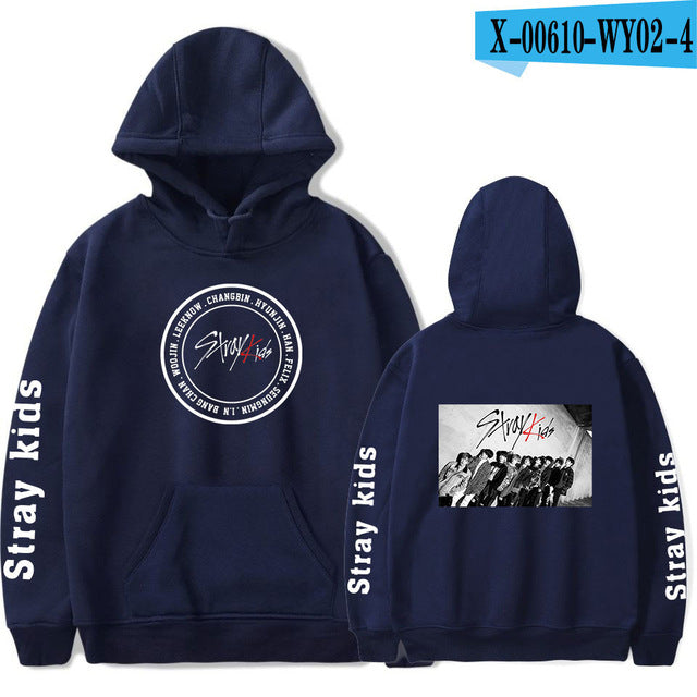 StrayKids 2020 World Tour Long Sleeve Hoodie