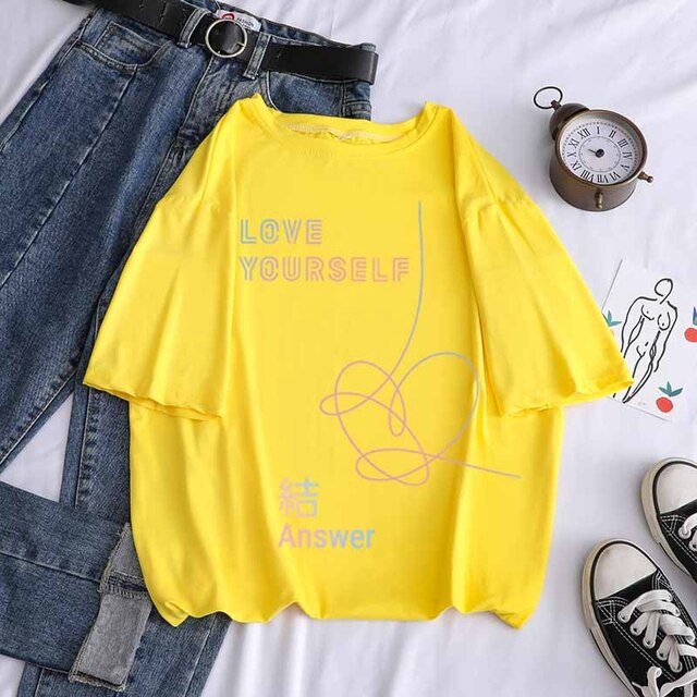 Love Yourself Throwback Album BTS T-Shirt