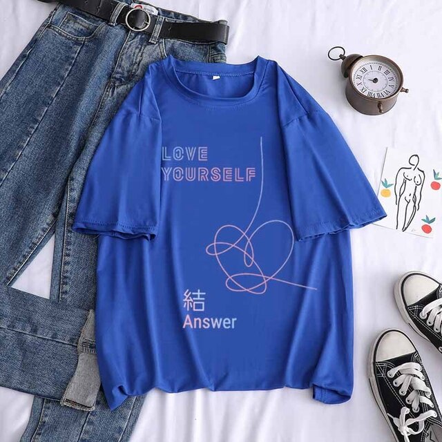 Love Yourself Throwback Album BTS T-Shirt