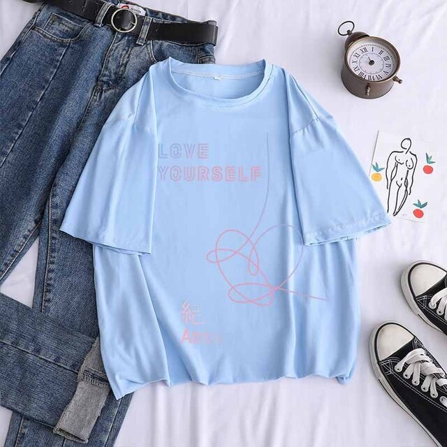 Love Yourself Throwback Album BTS T-Shirt