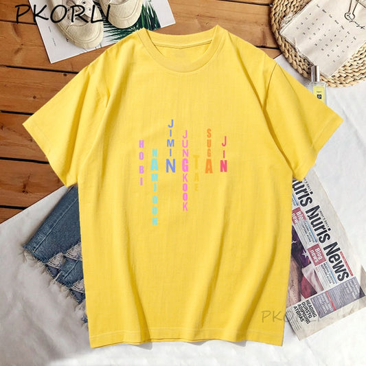 BTS Bangtan T-Shirt Matrix List