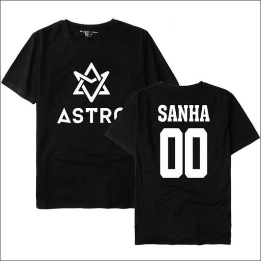 ASTRO Custom Centred Logo T-Shirt plain - ASTRO