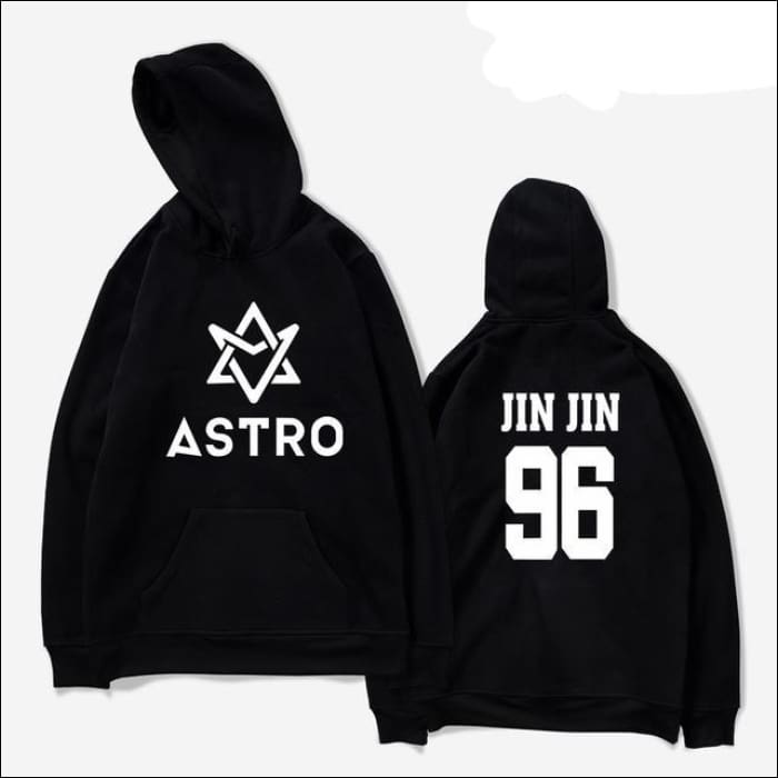 ASTRO Custom Printed Pullover Hoodie - black 4 / XXS - ASTRO