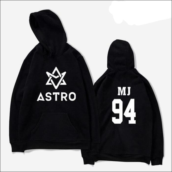 ASTRO Custom Printed Pullover Hoodie - black 5 / XXS - ASTRO