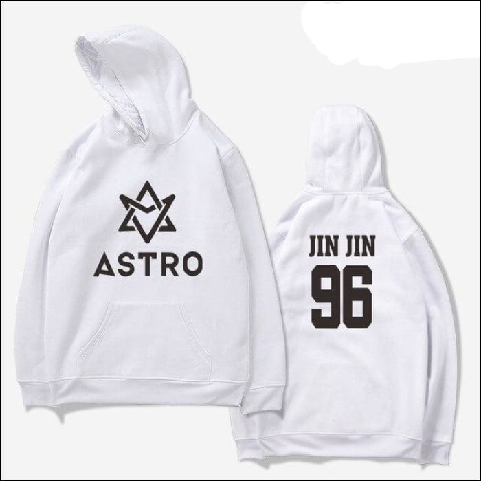 ASTRO Custom Printed Pullover Hoodie - white 4 / XXS - ASTRO