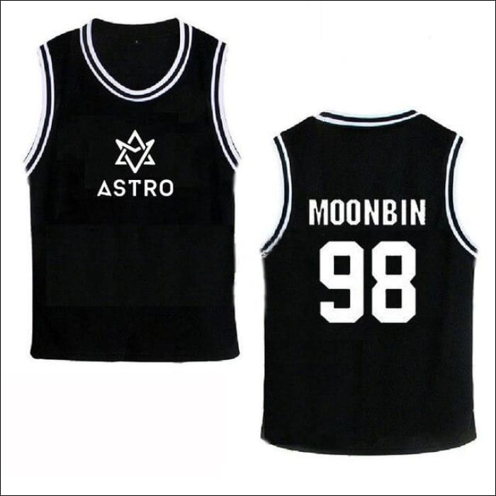ASTRO Custom Unisex Undershirt Vest - MOONBIN BLACK / L / China - ASTRO