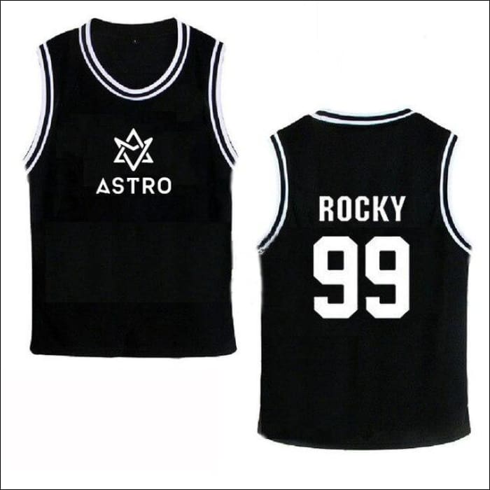 ASTRO Custom Unisex Undershirt Vest - ROCKEY BLACK / L / China - ASTRO