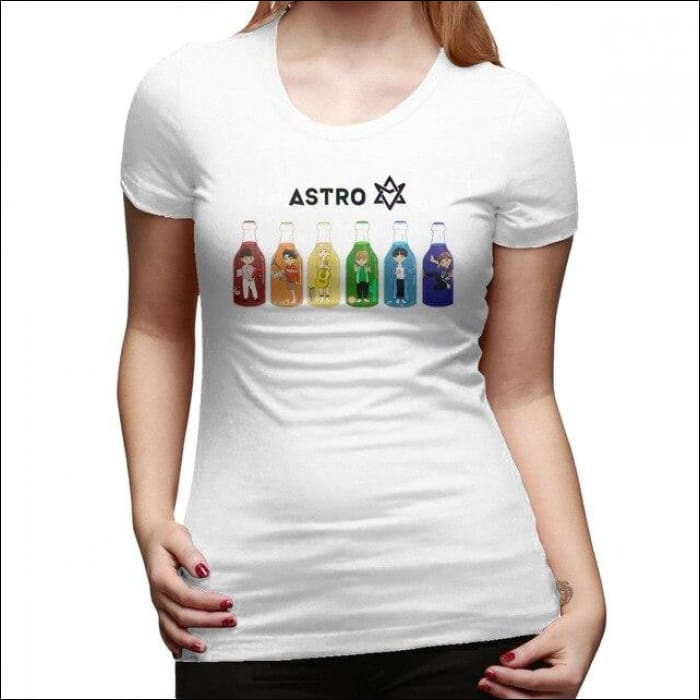 ASTRO Printed Chibi Edition T-Shirt - White / XXL - ASTRO