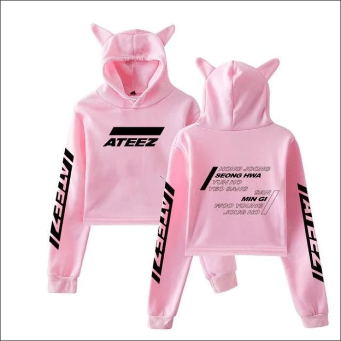 ATEEZ Cat Ears Hoodie - ATEEZ