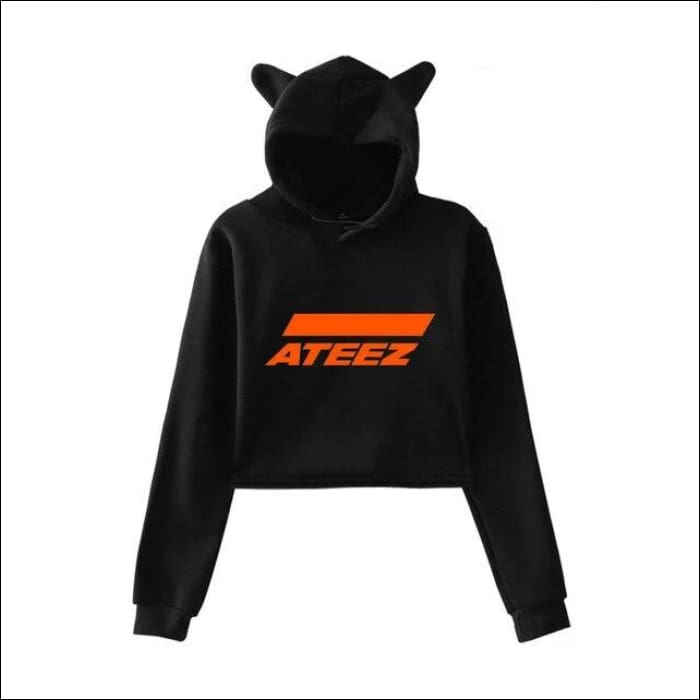 ATEEZ Cat Ears Hoodie - Multi / XL - ATEEZ