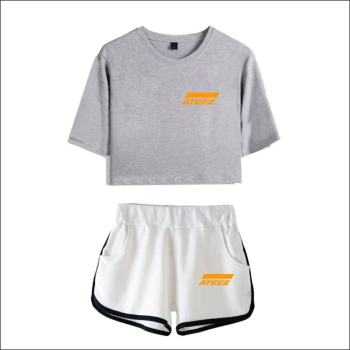 ATEEZ Crop Top and Shorts - ATEEZ