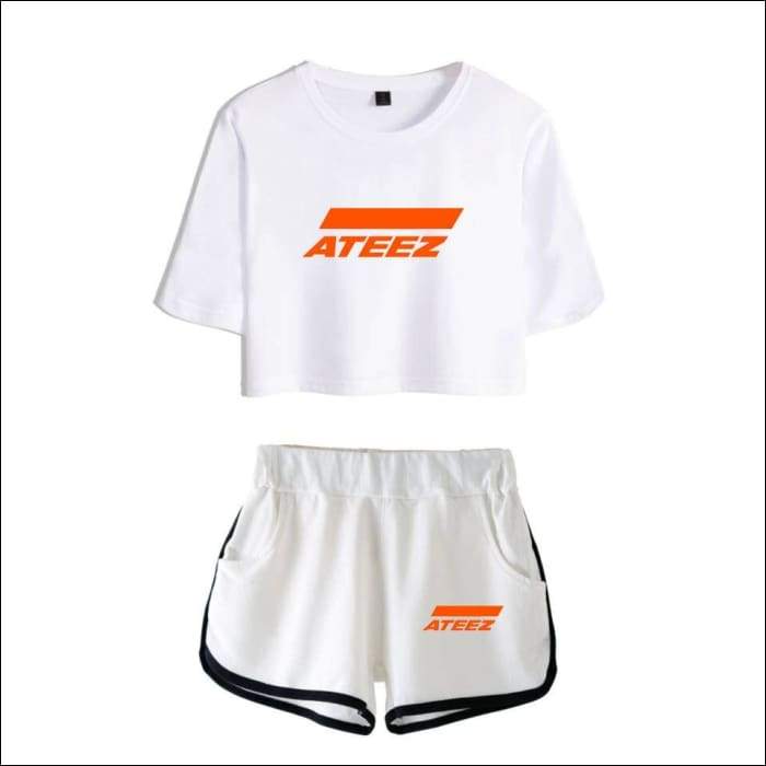 ATEEZ Crop Top and Shorts - ATEEZ