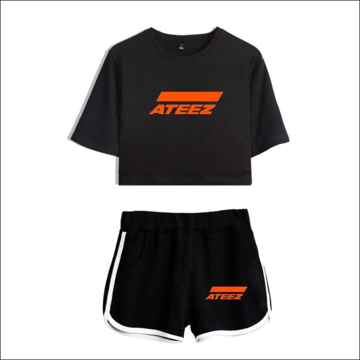 ATEEZ Crop Top and Shorts - ATEEZ