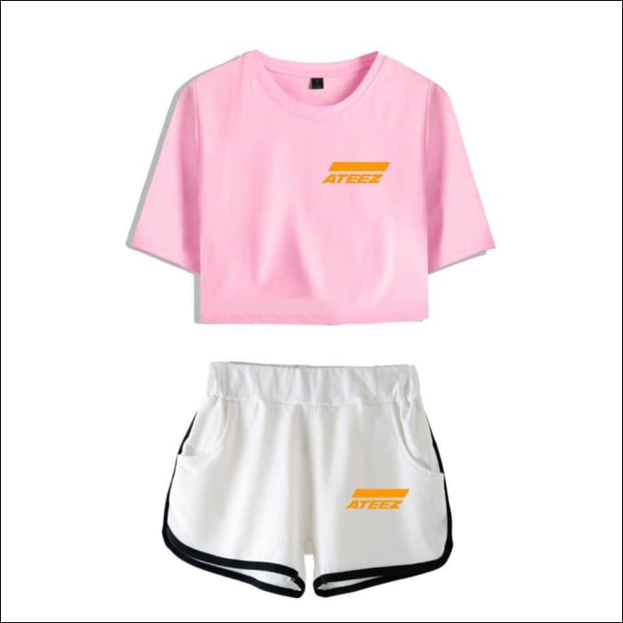 ATEEZ Crop Top and Shorts - ATEEZ