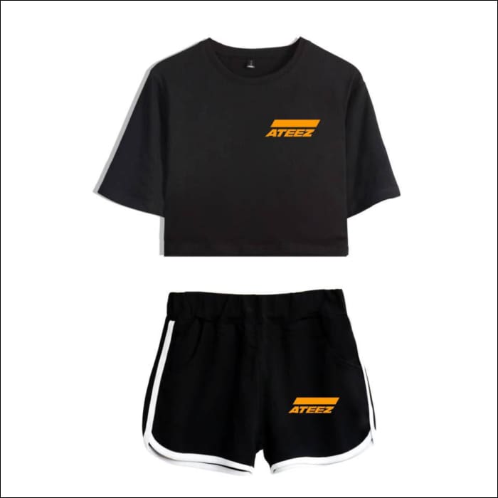 ATEEZ Crop Top and Shorts - ATEEZ