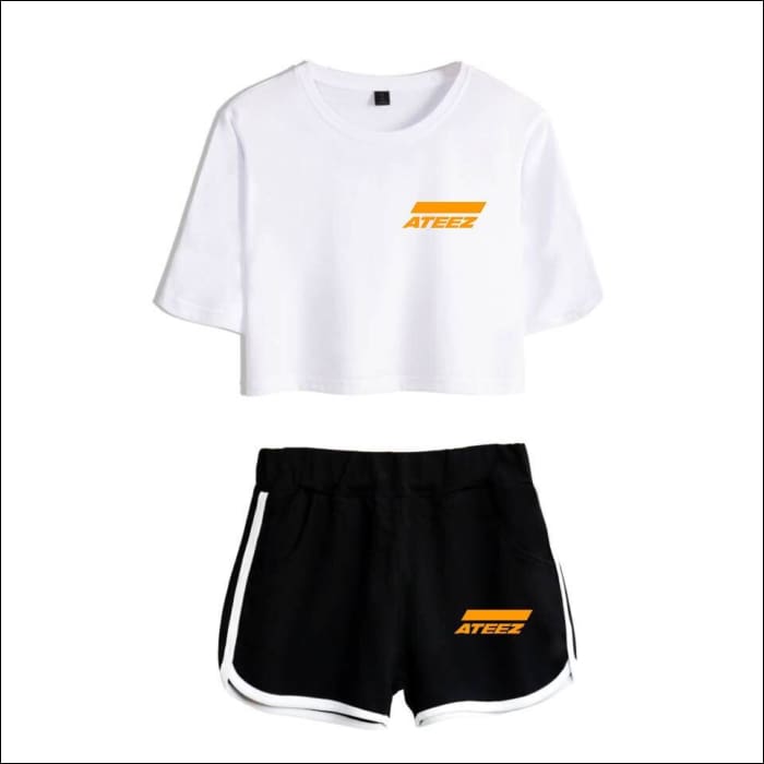 ATEEZ Crop Top and Shorts - ATEEZ