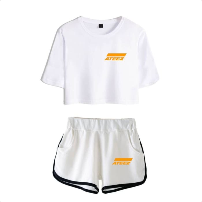 ATEEZ Crop Top and Shorts - ATEEZ