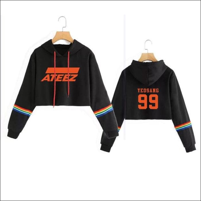 ATEEZ Crop Top Hoodie - 99 YEOSANG - ATEEZ