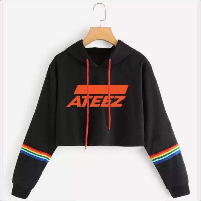 ATEEZ Crop Top Hoodie - ATEEZ - ATEEZ