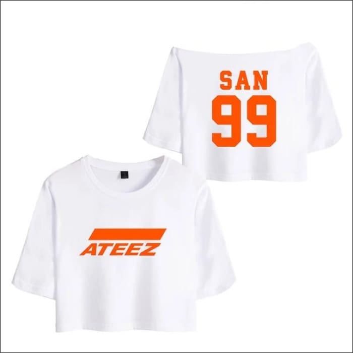 ATEEZ Crop Top with name - ATEEZ