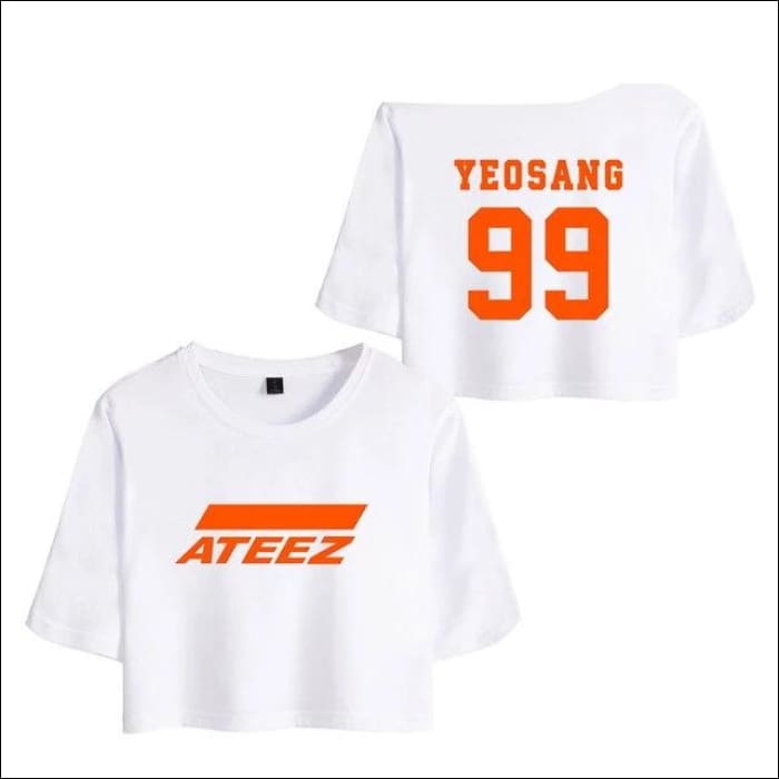 ATEEZ Crop Top with name - ATEEZ