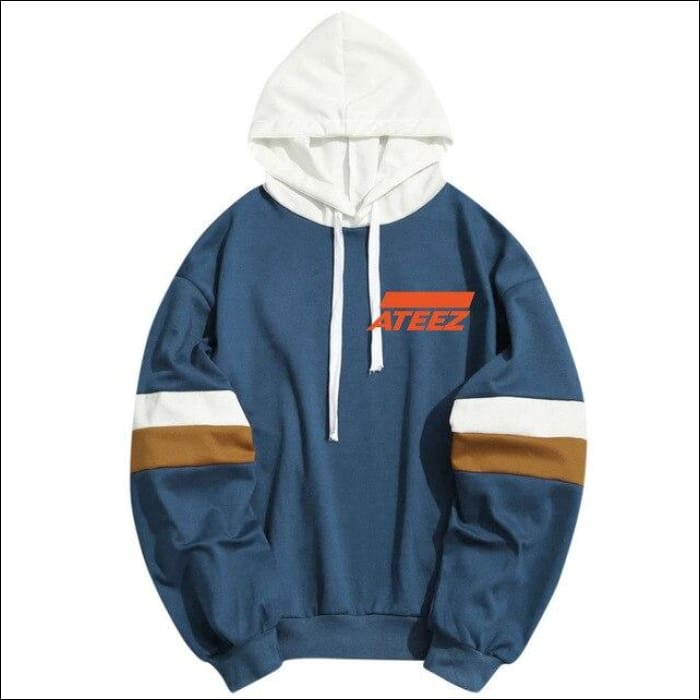ATEEZ Patchwork Hoodie - color5 / M - ATEEZ