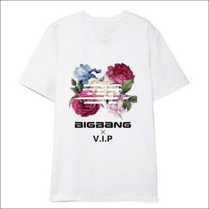 BIG BANG Flower T-Shirt - 4 / S - BIG BANG