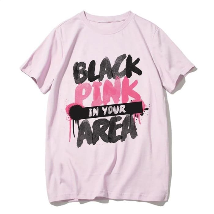 KPOP Zone - Blackpink 'IN YOUR AREA' T-Shirt (more inside)