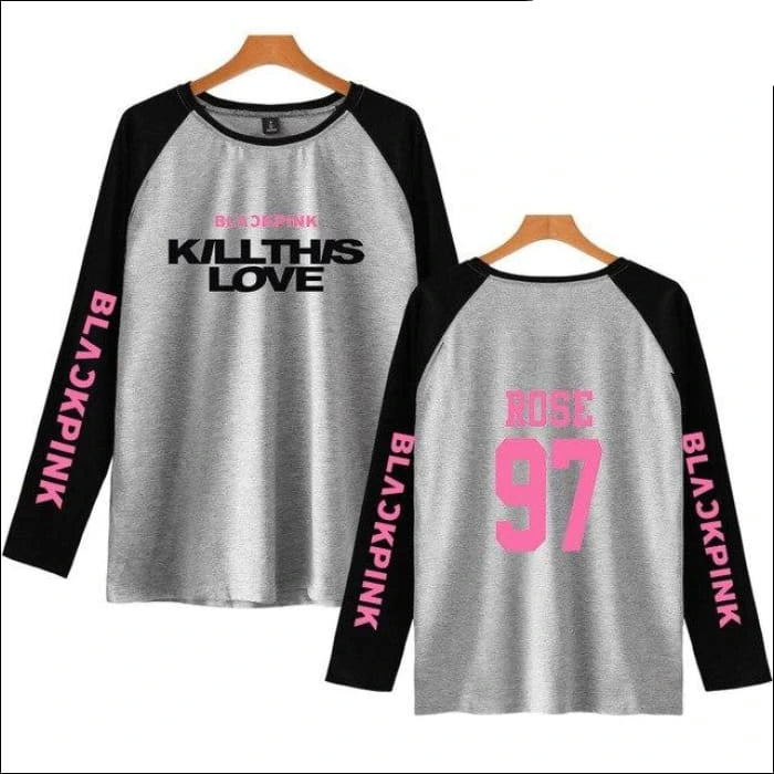 Blackpink ’Kill This Love’ Long Sleeve Shirt - as picture 1 / 4XL - BLACKPINK