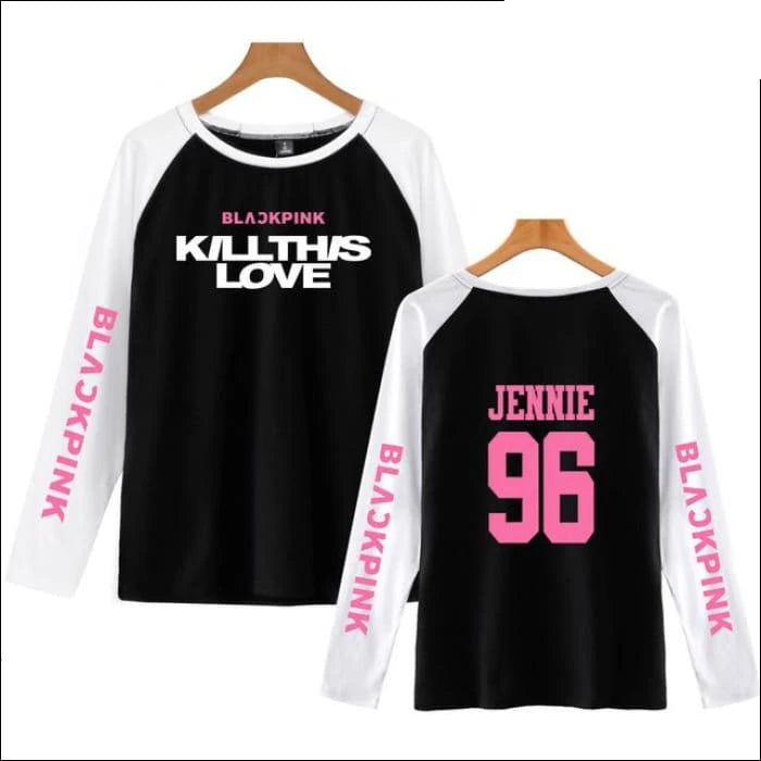 Blackpink ’Kill This Love’ Long Sleeve Shirt - as picture 8 / 4XL - BLACKPINK