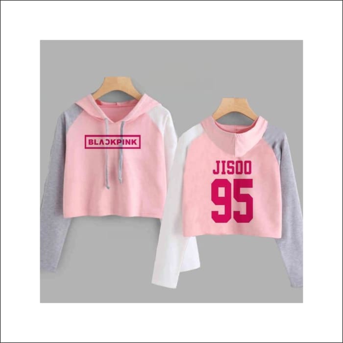 Blackpink cropped hoodie deals