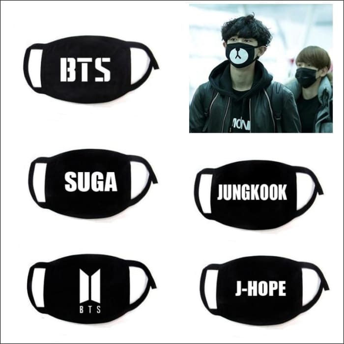 BTS Mouth Mask - KPOP Zone