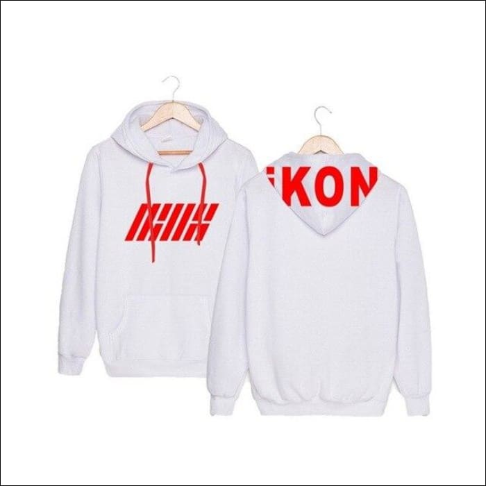iKON 2016 Exclusive Hoodie - white / S - ikon
