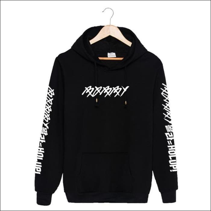 iKON Black & Blue Hoodie - black 2 / XXXL - iKON