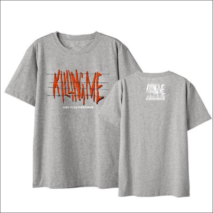 iKON ’Killing Me’ T-Shirt - Grey / L - ikon