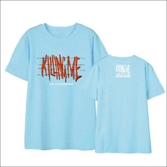 iKON ’Killing Me’ T-Shirt - Light Blue / L - ikon