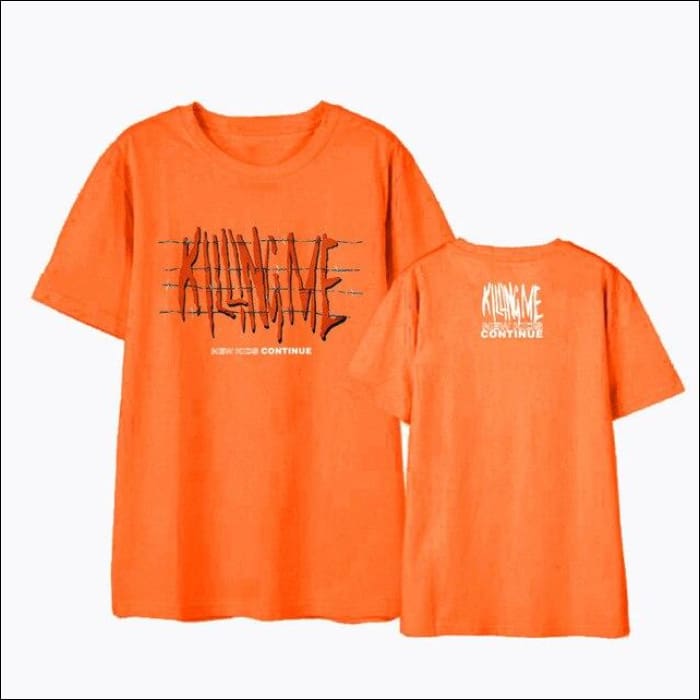 iKON ’Killing Me’ T-Shirt - Orange / L - ikon