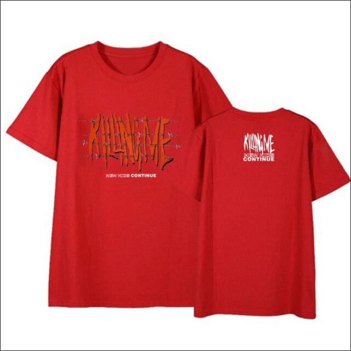 iKON ’Killing Me’ T-Shirt - Red / L - ikon