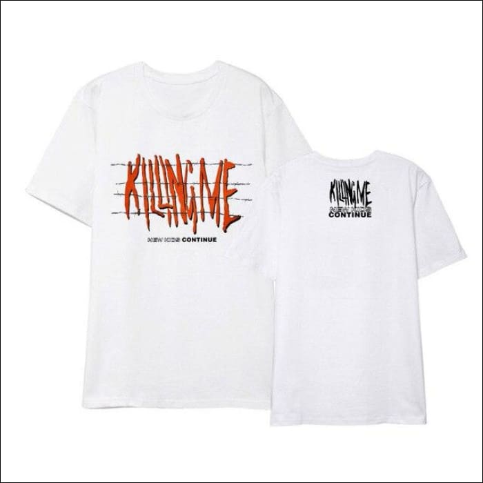 iKON ’Killing Me’ T-Shirt - White / L - ikon