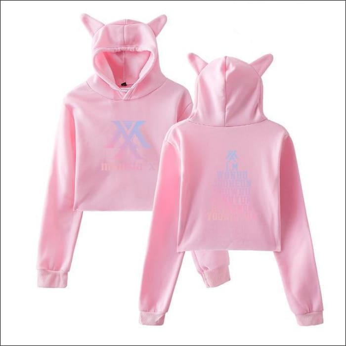 MONSTA X Cat Ears Hoodie - KPOP Zone