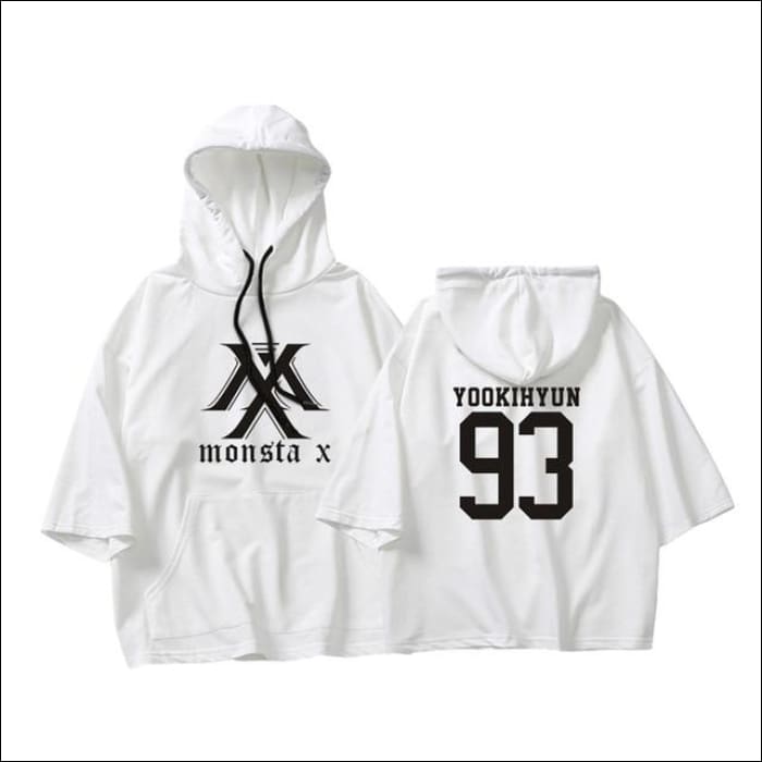 MONSTA X Crop Hoodie Short Sleeve - MONSTA X