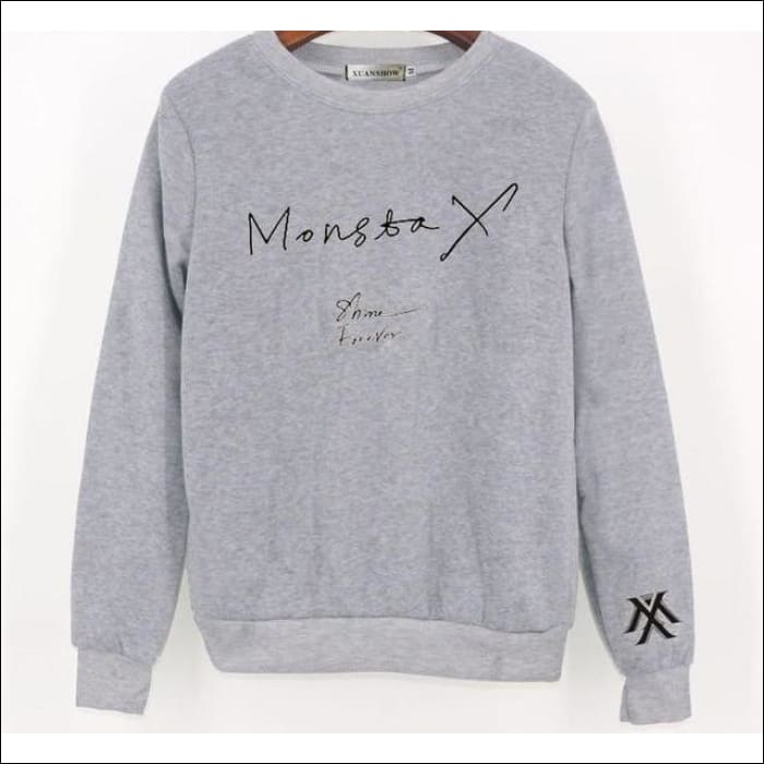 MONSTA X SHINE FOREVER Printed Jumper - KPOP Zone