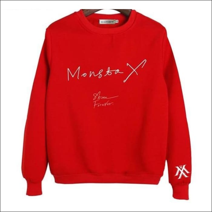 MONSTA X SHINE FOREVER Printed Jumper - KPOP Zone
