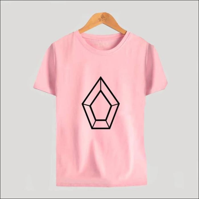 Pentagon Black Member List T-Shirt - Pink / 4XL - Pentagon