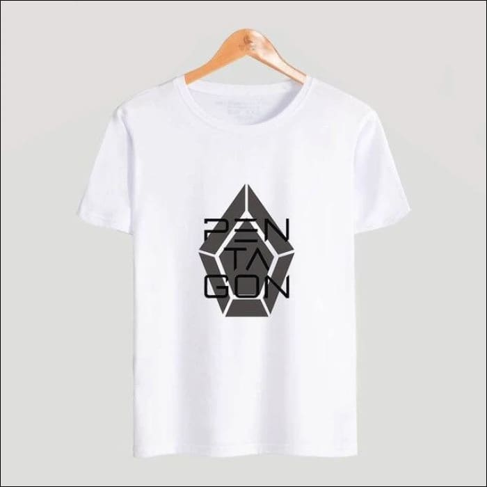 Pentagon Black Member List T-Shirt - White / L - Pentagon