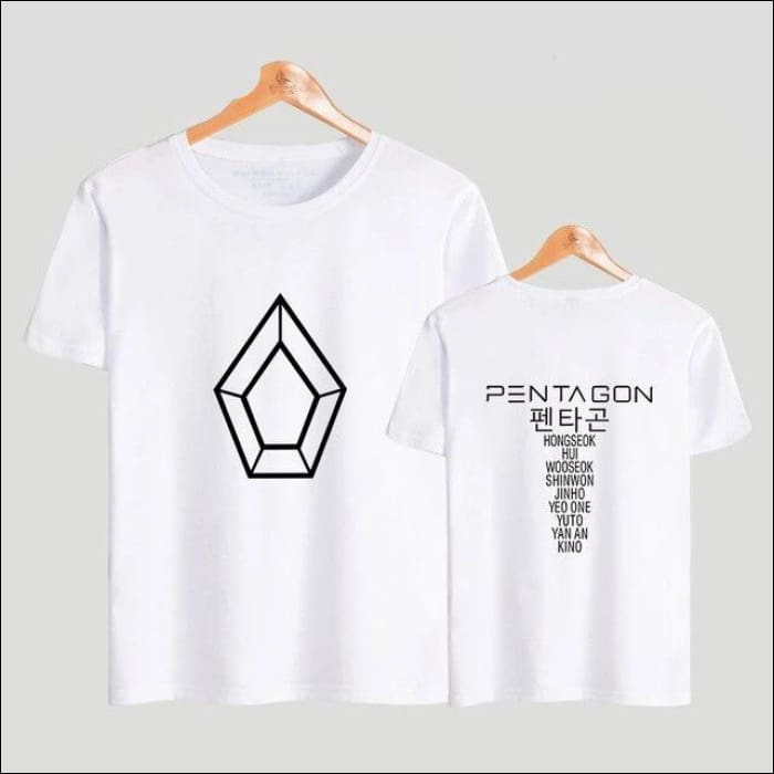 Pentagon Black Member List T-Shirt - White / XXS - Pentagon