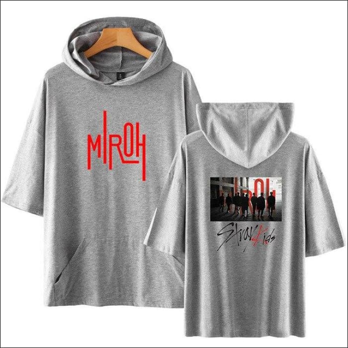 StrayKids Short Sleeve Hoodie - gary 4 / M - StrayKids