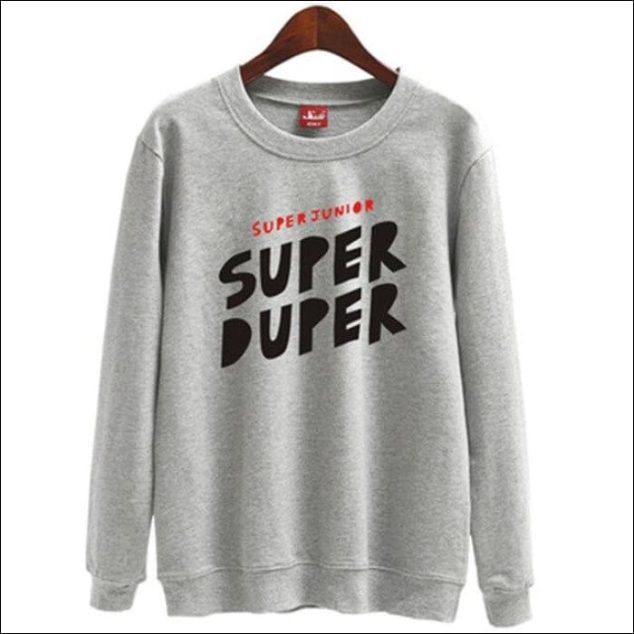 Super Junior 'Super Duper' Hoodie - KPOP Zone
